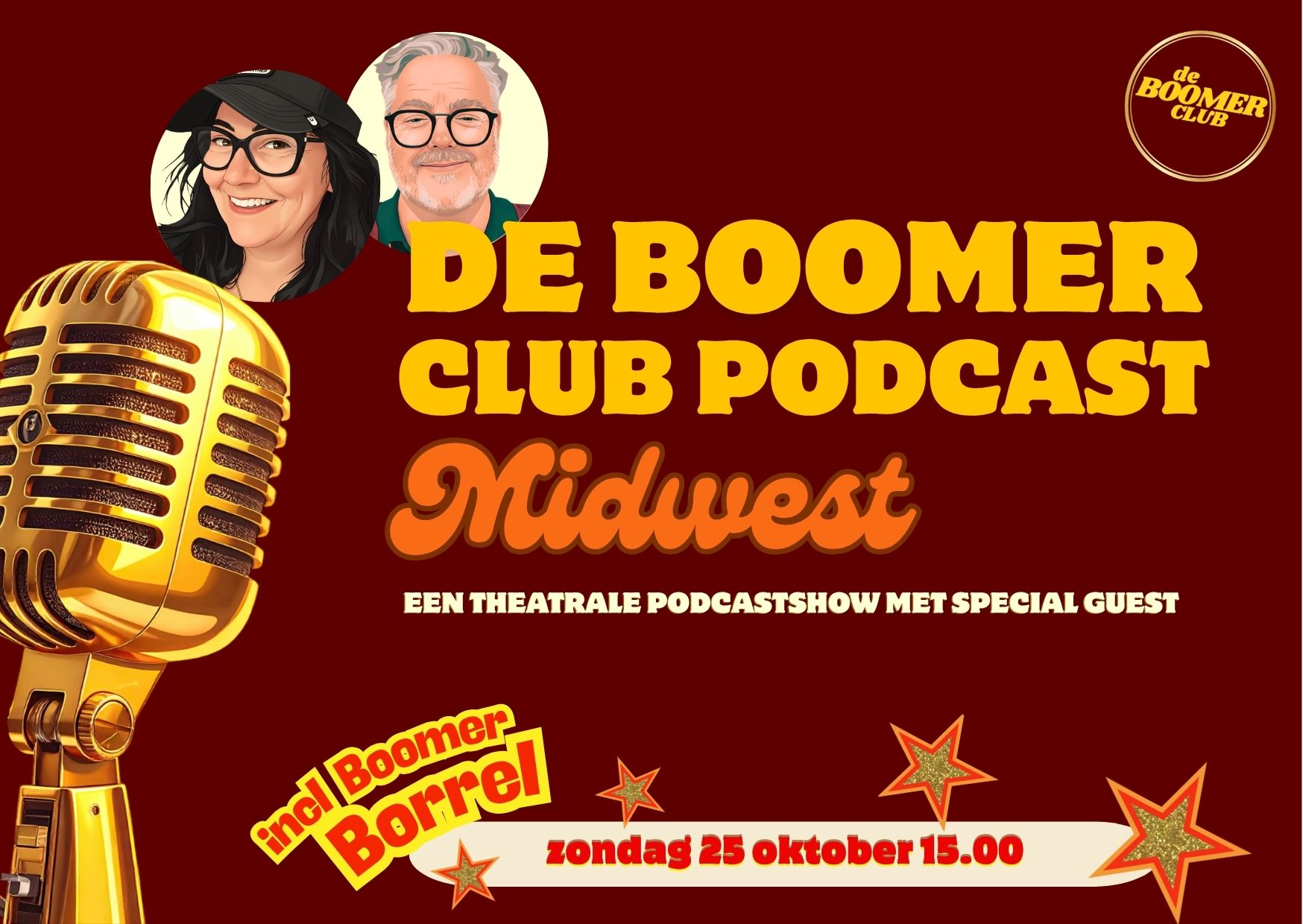 Cover photo for De Boomerclub Podcastshow afl.2 by De Boomerclub