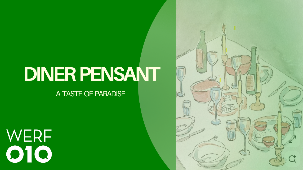 Cover photo for Diner Pensant: A Taste of Paradise by Stichting Werf010