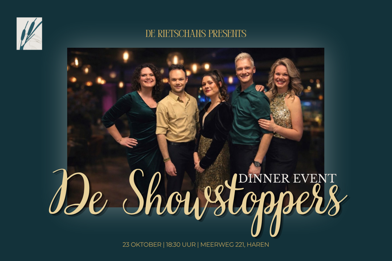 Cover photo for Dinner Event De Showstoppers by De Rietschans