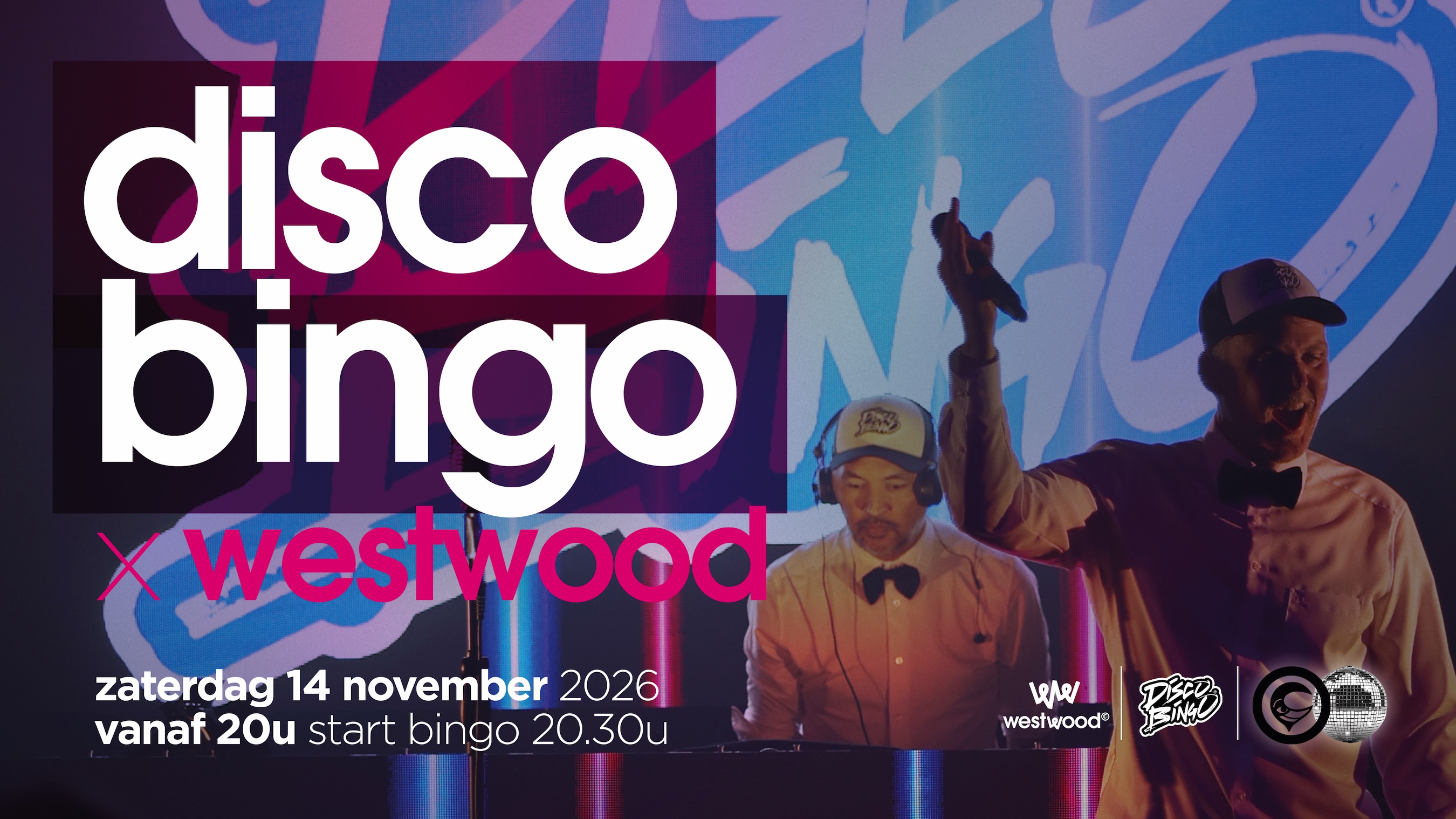 Disco Bingo in Club Westwood, Den Haag