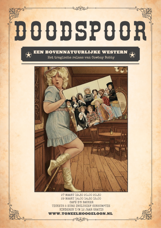 Cover photo for Doodspoor by Toneel Hoogeloon