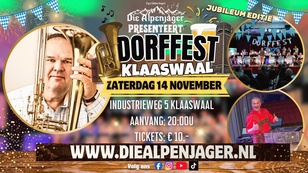 Cover photo for Dorffest Klaaswaal 2026 by Chr. Harmonievereniging Prinses Juliana