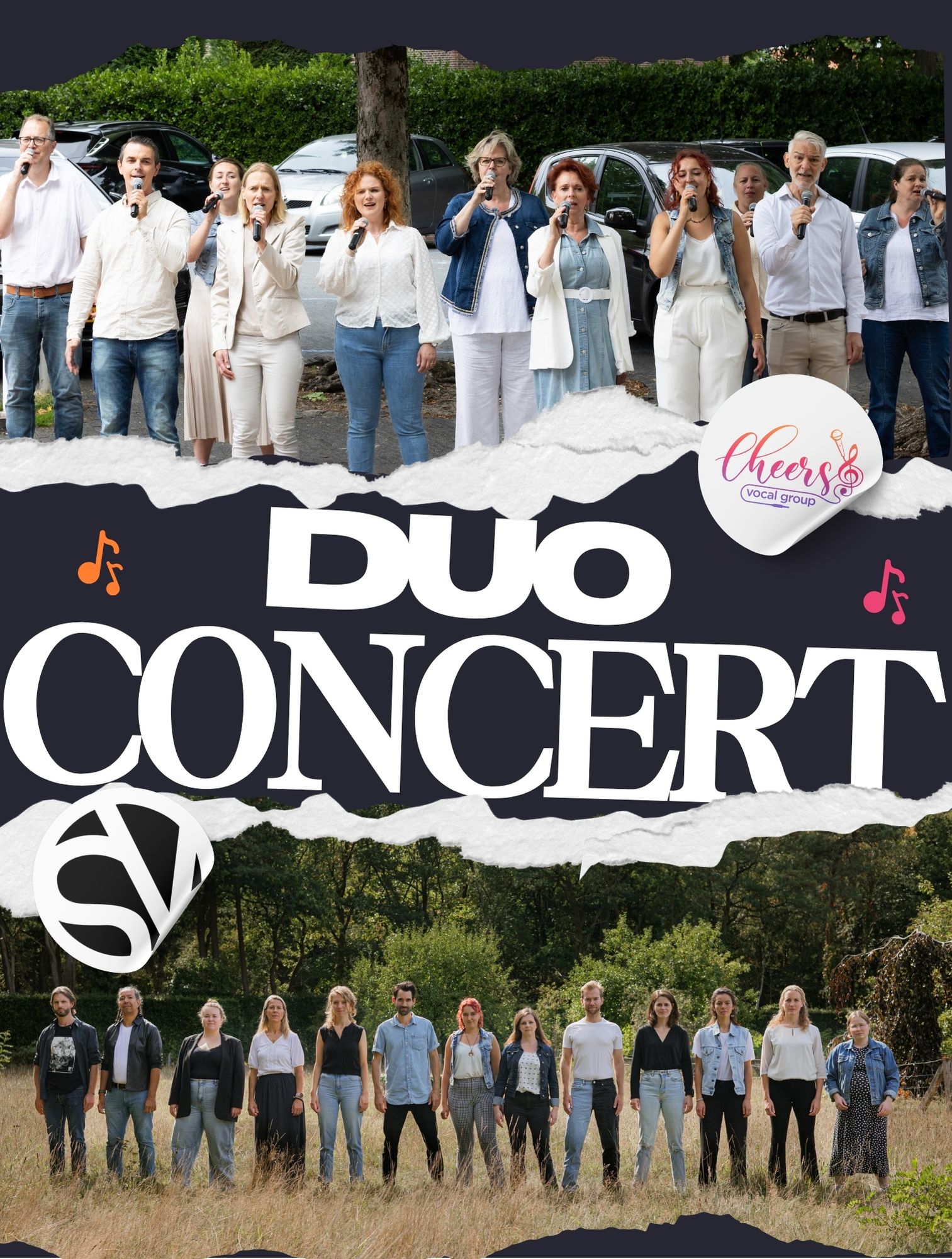 Cover photo for Duoconcert: Studio Voices & Vocal Group Cheers by Vocal group Cheers
