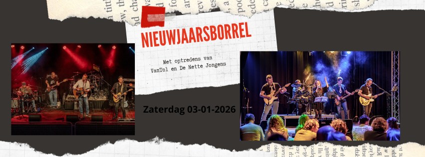 Cover photo for Nieuwjaarborrel mmv Van Tol en Nette Jongens by Poppodium The Cube