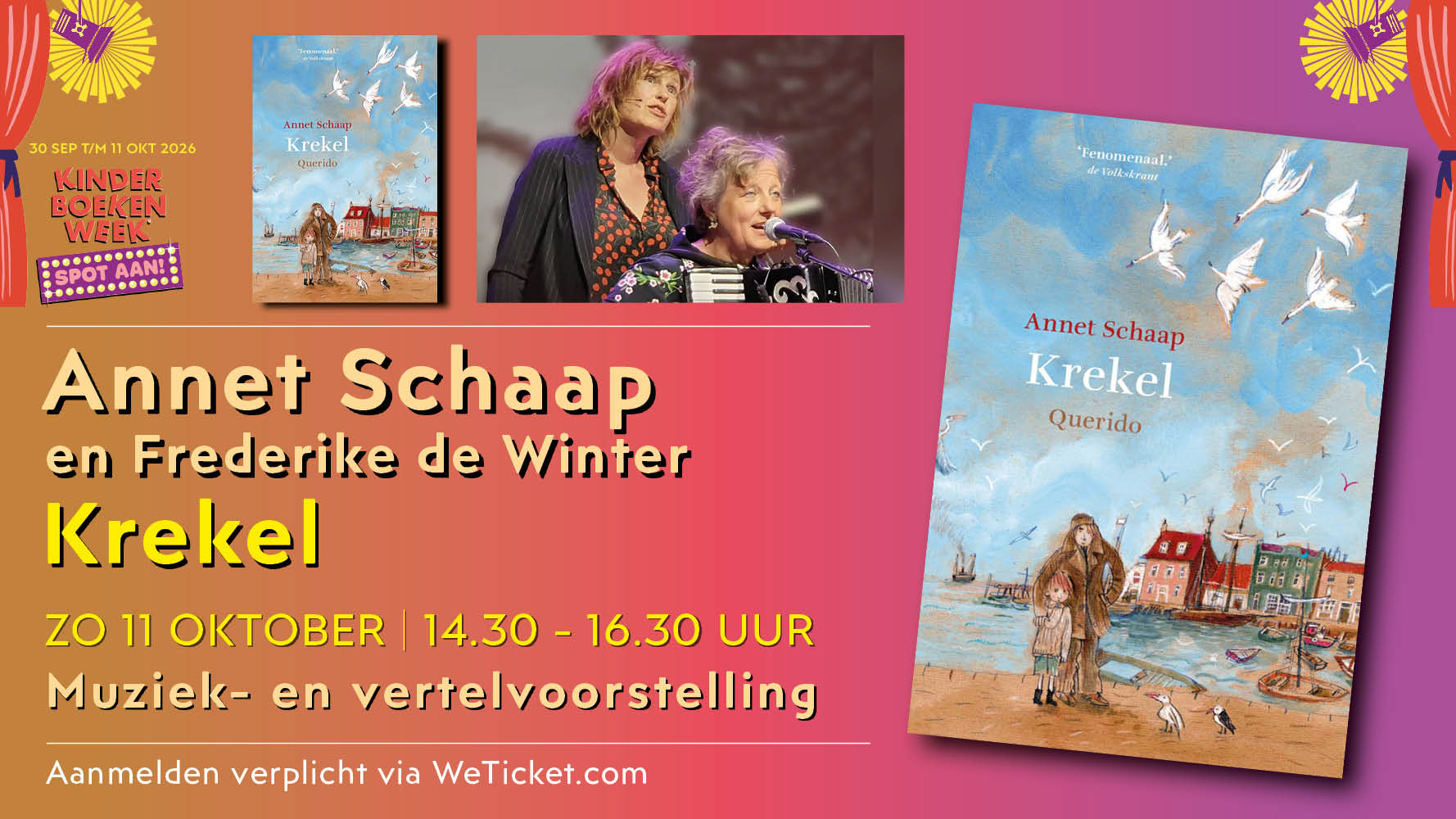 Cover photo for Annet Schaap en Frederike de Winter ‘Krekel’ by Broese