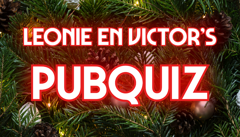 Cover photo for KERSTQUIZ 2025 by Leonie en Victor's Pubquiz