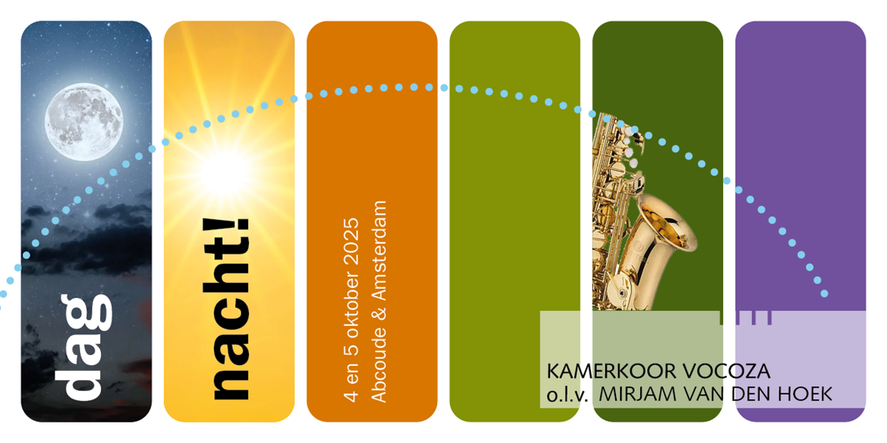 Cover photo for Dag nacht! (Amsterdam) by Kamerkoor Vocoza