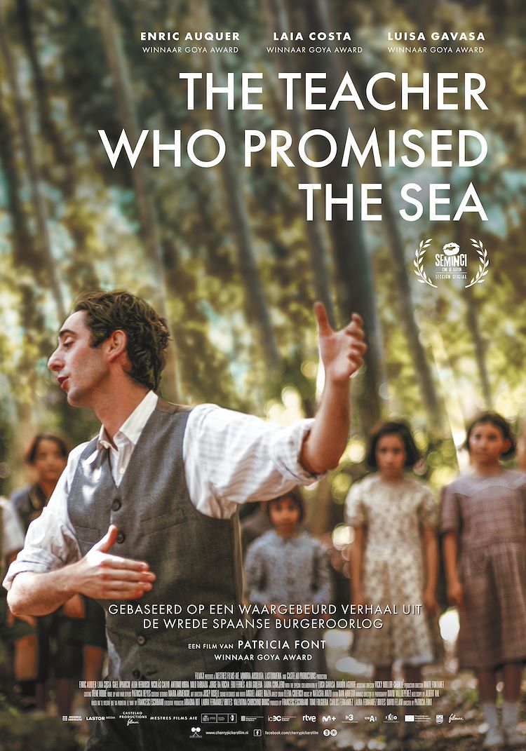 Cover photo for The Teacher Who Promised the Sea by Stichting Kunst & Cultuur Zoetermeer