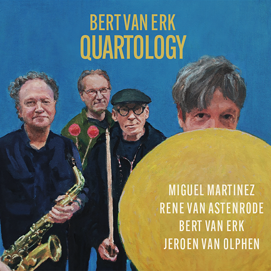 Cover photo for Clubconcert: Bert van Erk Quartology by UJazz