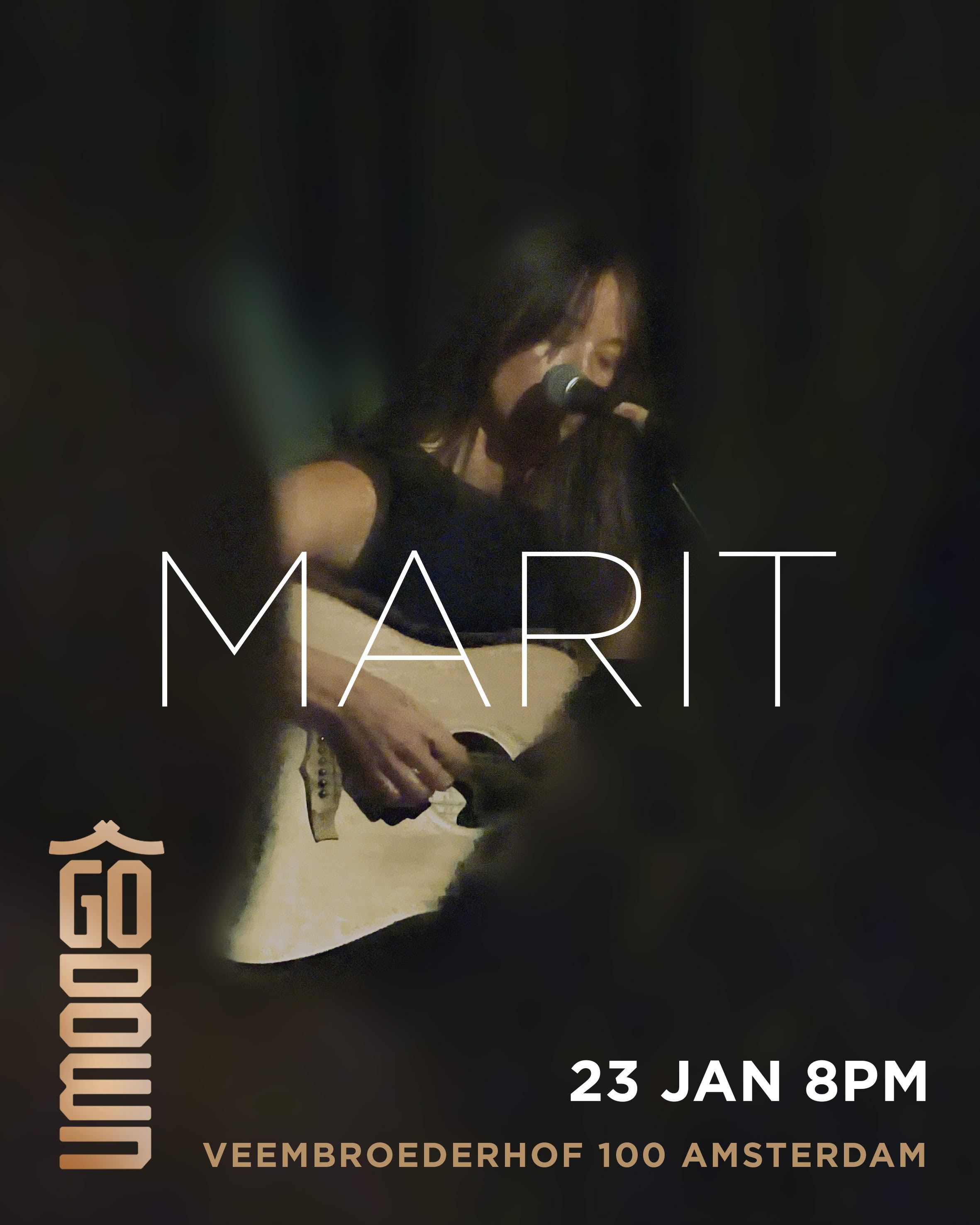 Cover photo for Marit Live @ Godown Amsterdam by Marit Music