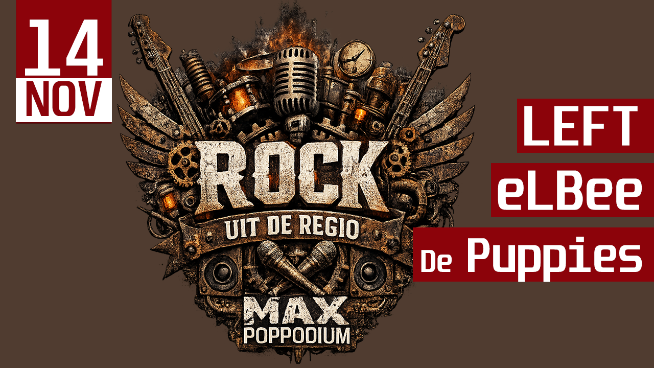 Cover photo for Rock uit de Regio 2026 by Poppodium MAX