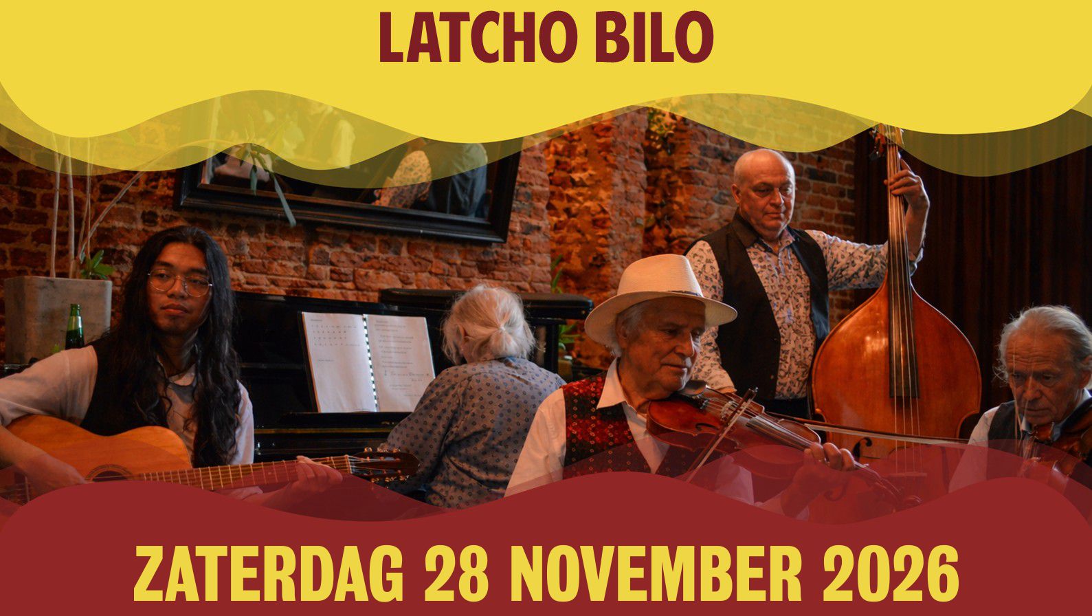 Cover photo for clubconcert Latcho Bilo by Strandpaal 28 vzw - ticketshop