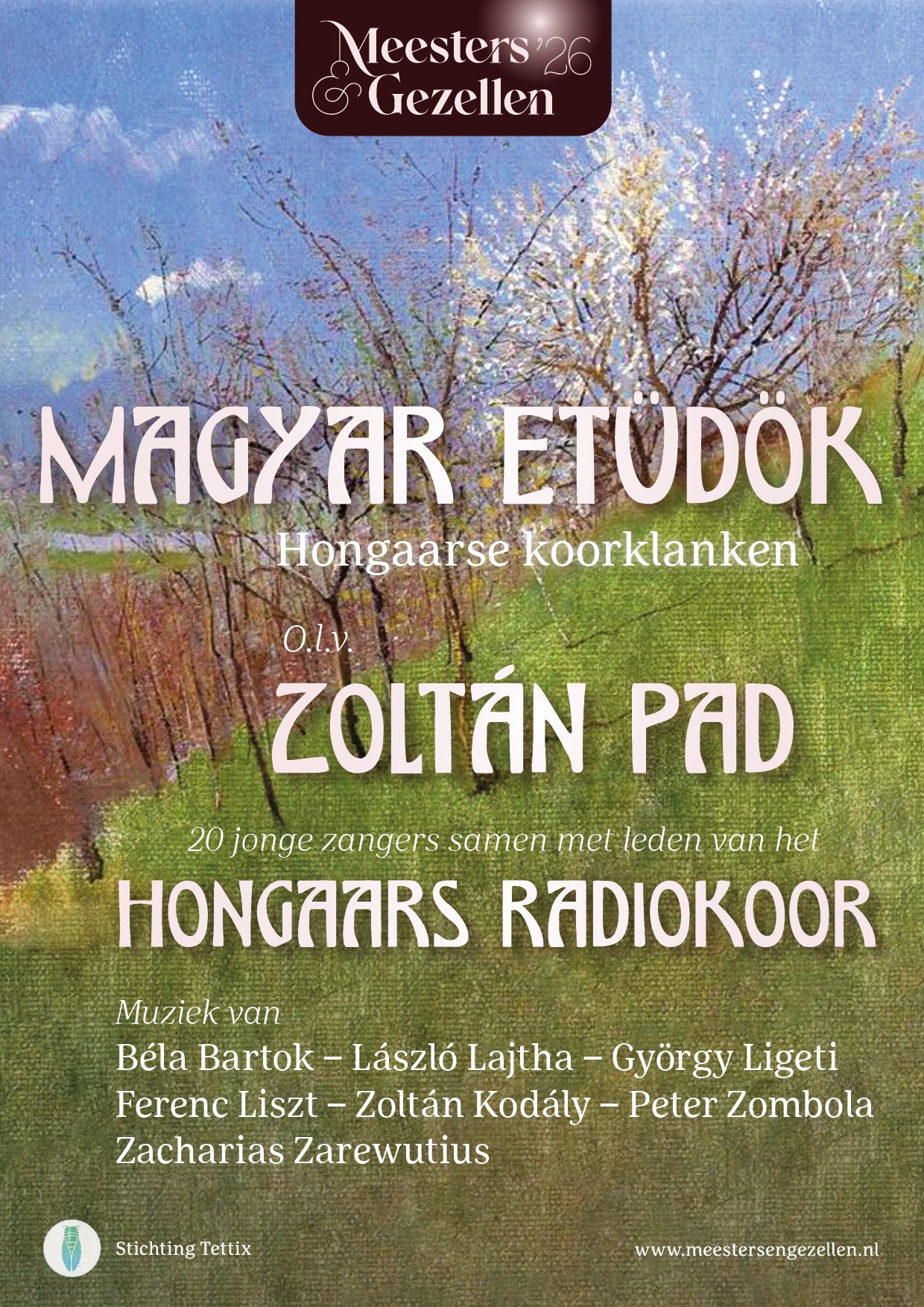 Cover photo for Magyar Etudok - Hongaarse koorklanken by Cultuurpodium Sint Jacobskerk