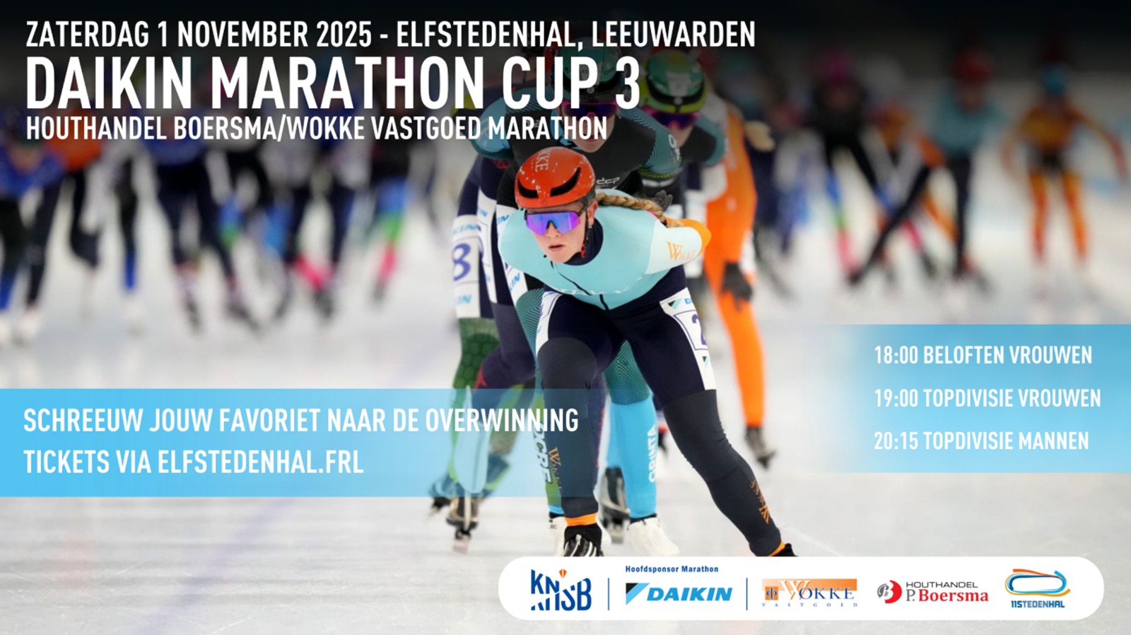 Cover photo for Daikin Marathon Cup 3 by Elfstedenhal
