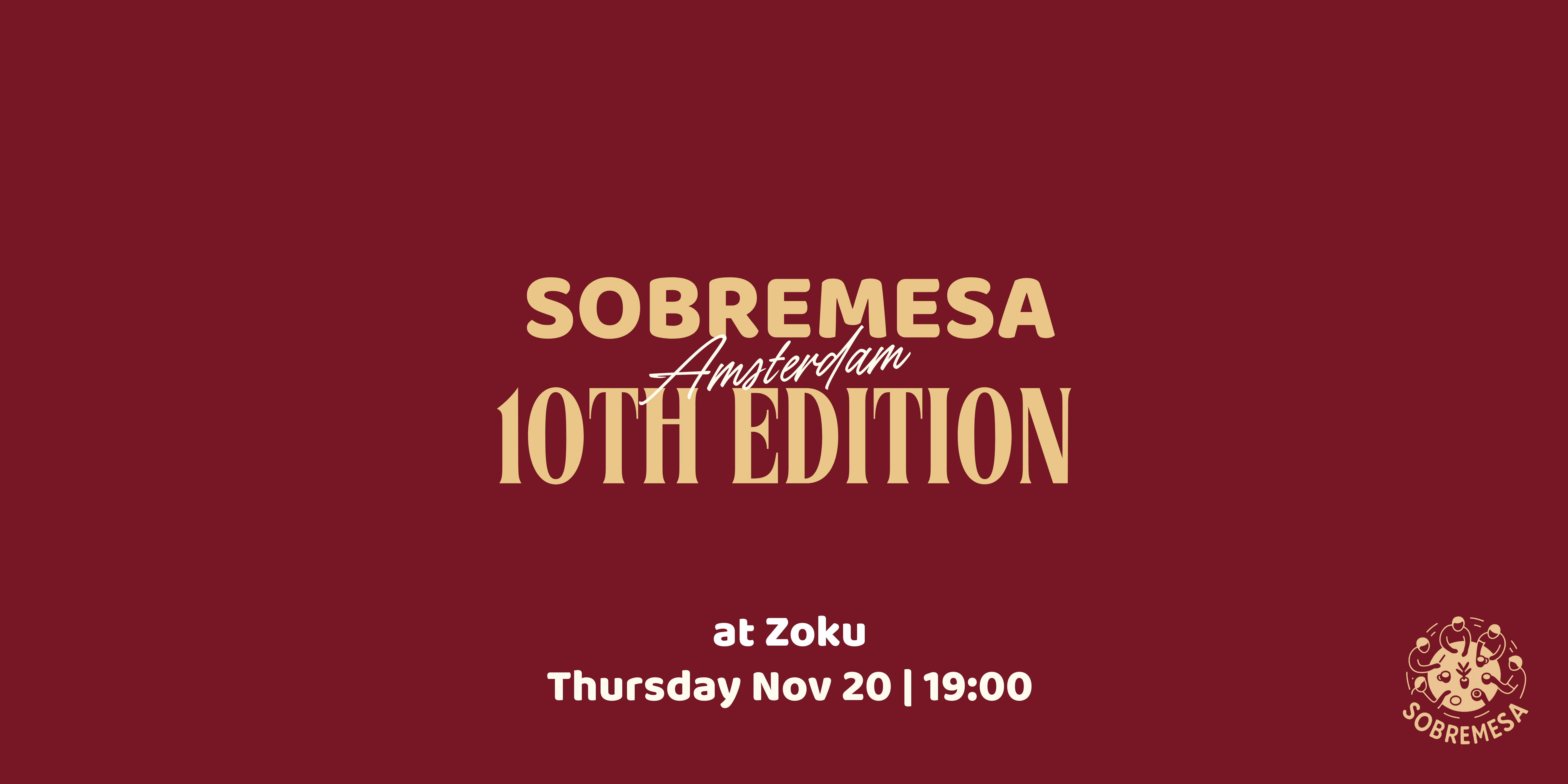 Cover photo for Sobremesa 10th Edition: Zoku Amsterdam by SobremesaClub