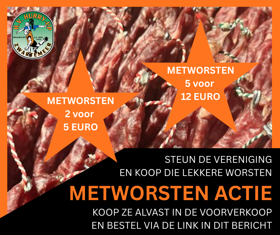 Cover photo for Metworsten actie by Handbalvereniging Hurry Up