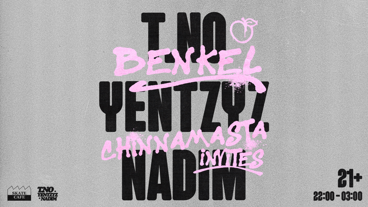 Cover photo for TNO x YENTZYZ x NADIM, BENKEL (LIVE) CHINNAMASTA, GRCA (BE), IYESHA (UK), FA-ZAH, ZEGER & AWHLKUHN by Skatecafe Karin & Yvonne