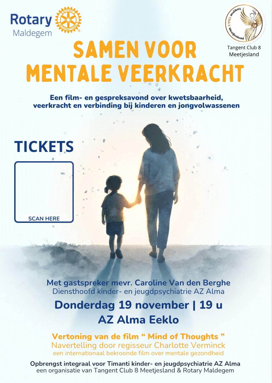 Cover photo for Film & Gespreksavond: Samen voor Mentale Veerkracht by Tangent Club Meetjesland