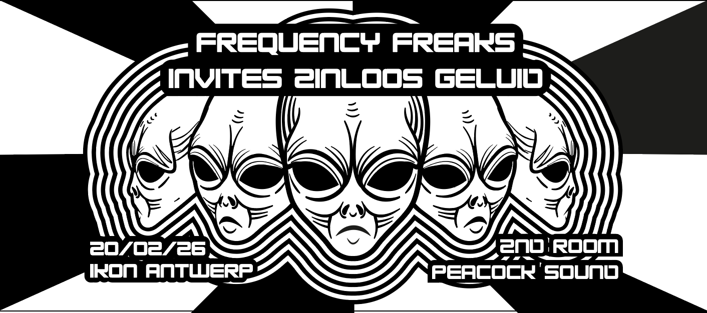 Cover photo for FREQUENCY FREAKS INVITES ZINLOOS GELUID by Frequency Freaks