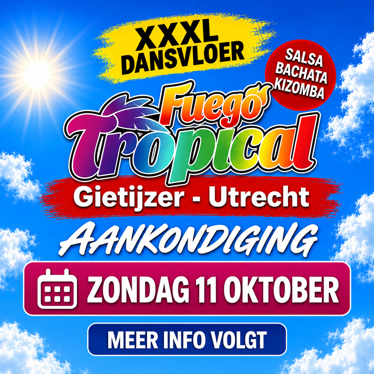 Cover photo for Fuego Tropical, Gietijzer - utrecht by Salsaticket.nl