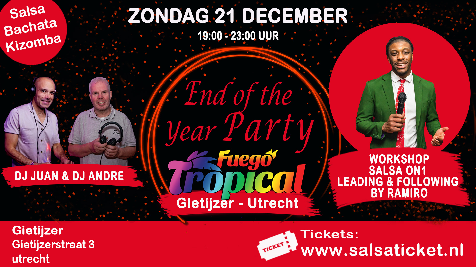 Cover photo for Fuego Tropical in Gietijzer - Utrecht by Salsaticket.nl