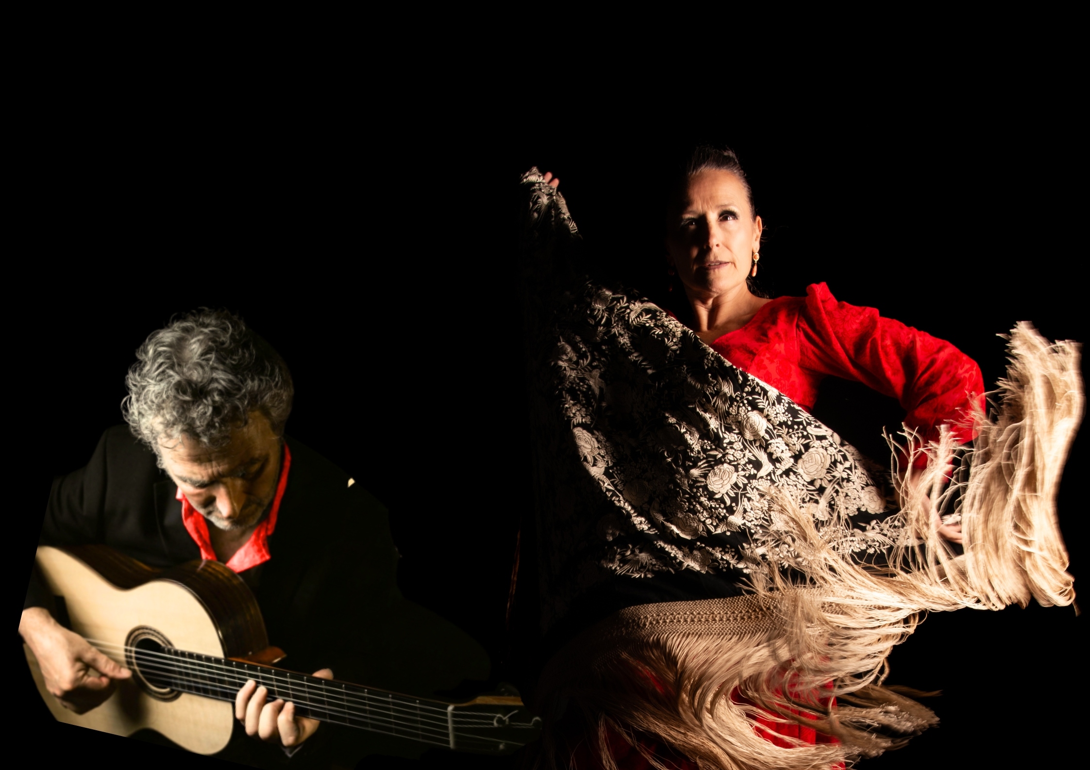 Cover photo for Gitaarsalon Hosts: Alexander Gavilan & Irene Álvarez by Het Batavierhuis