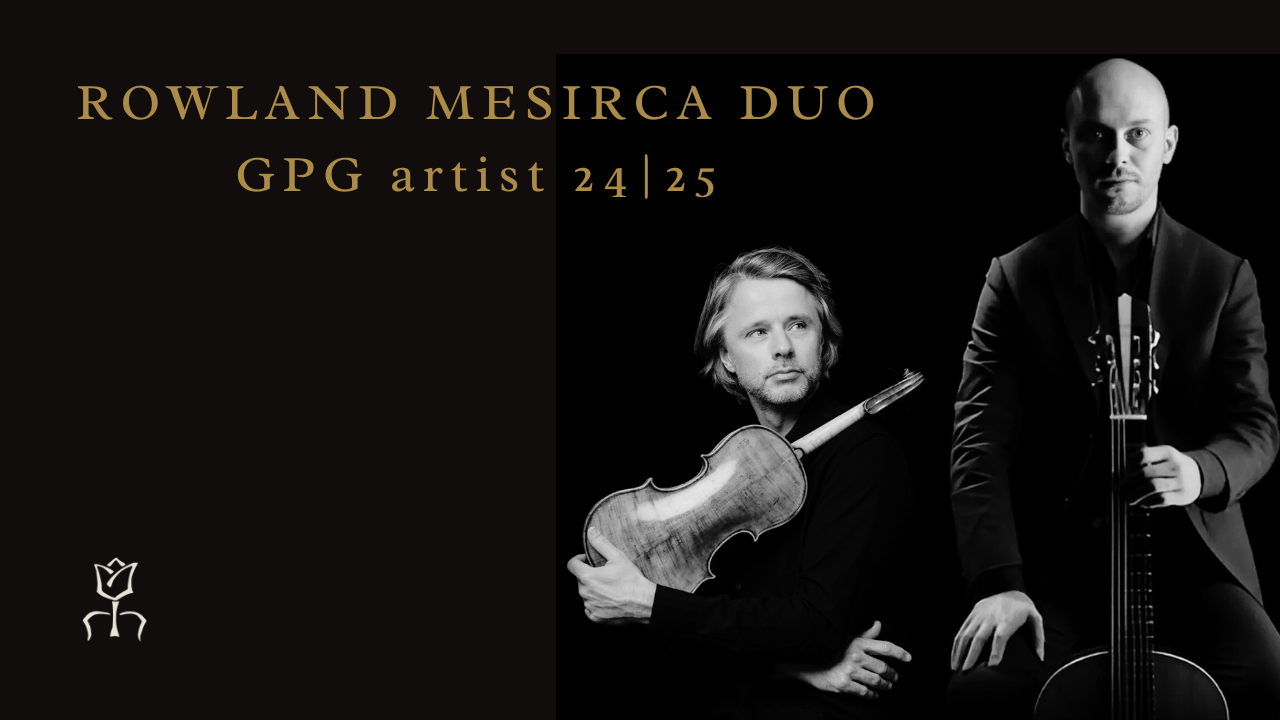 Cover photo for Gitaristenpodium Groningen: Daniel Rowland & Alberto Mesirca by Dutch Guitar Foundation
