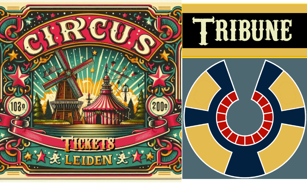 Cover photo for GKC Leiden Tribune - Januari by grootkerstcircusleiden