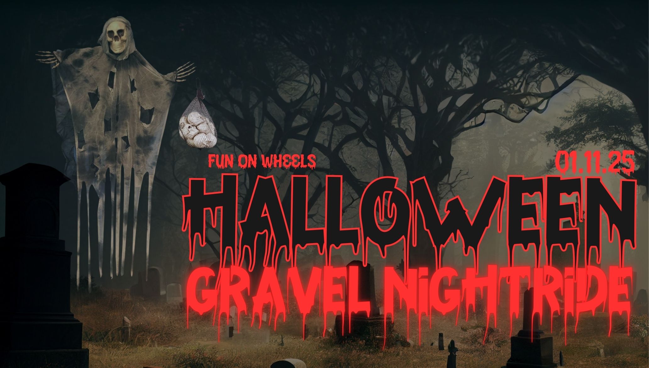 Cover photo for HALLOWEEN GRAVEL NIGHTRIDE by Fun On Wheels