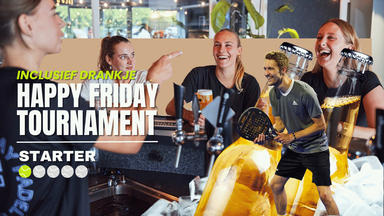 Cover photo for Happy Friday Tournament - Starter by Padel Fabriek Leeuwarden