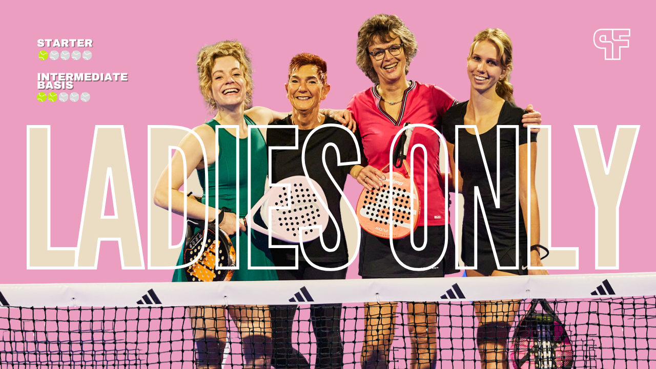 Cover photo for Ladies Only Night Tournament - Starter & Intermediate Basis by Padel Fabriek Leeuwarden
