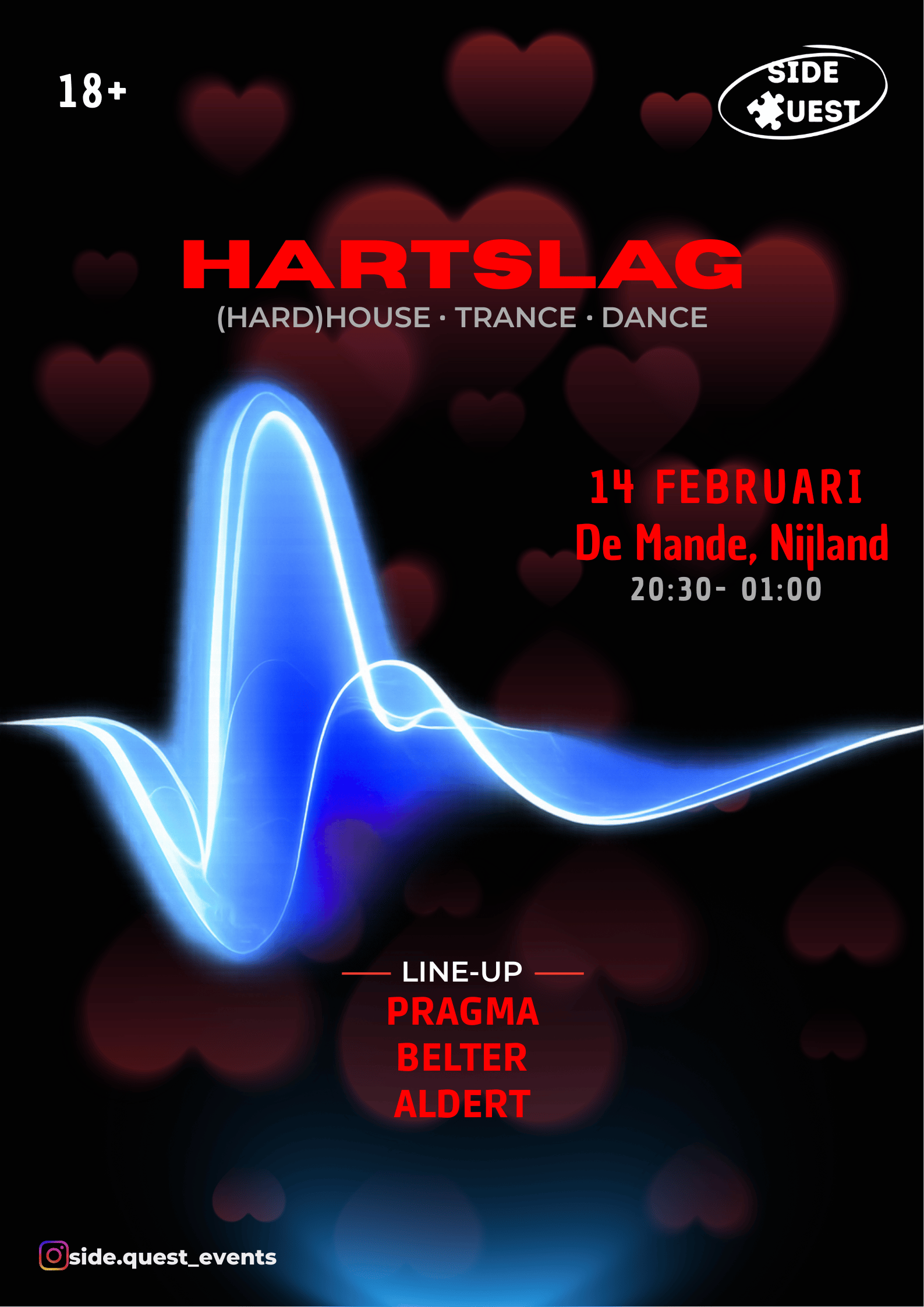 Cover photo for Hartslag by SideQuest events
