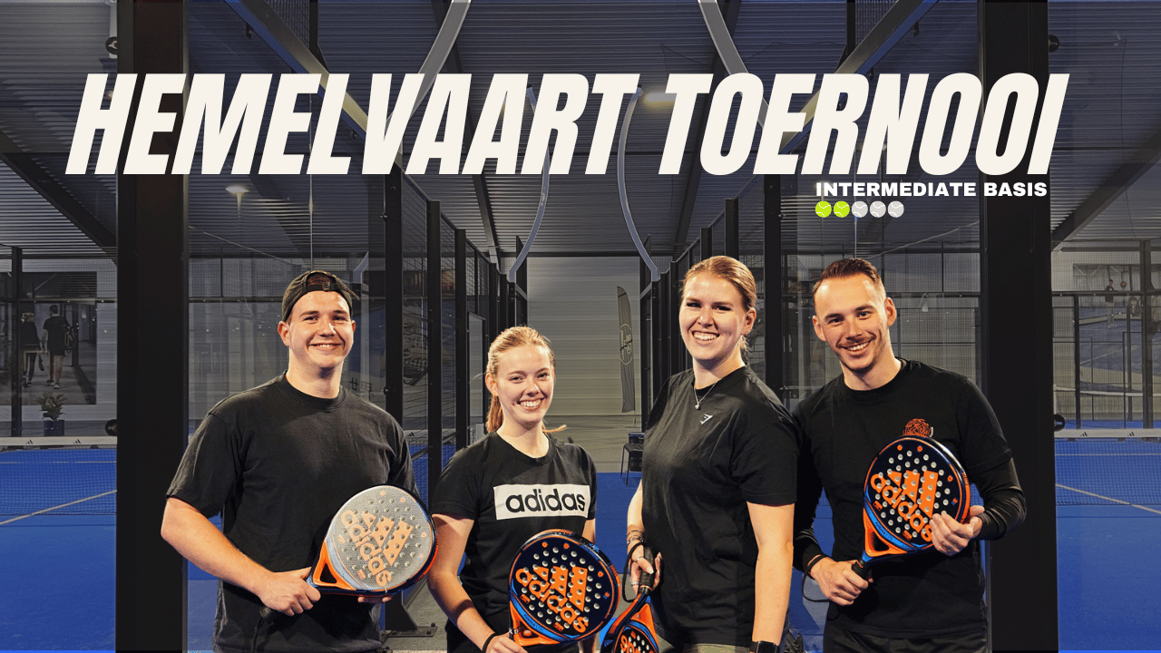 Cover photo for Hemelvaart Padeltoernooi - Intermediate Basis by Padel Fabriek Leeuwarden