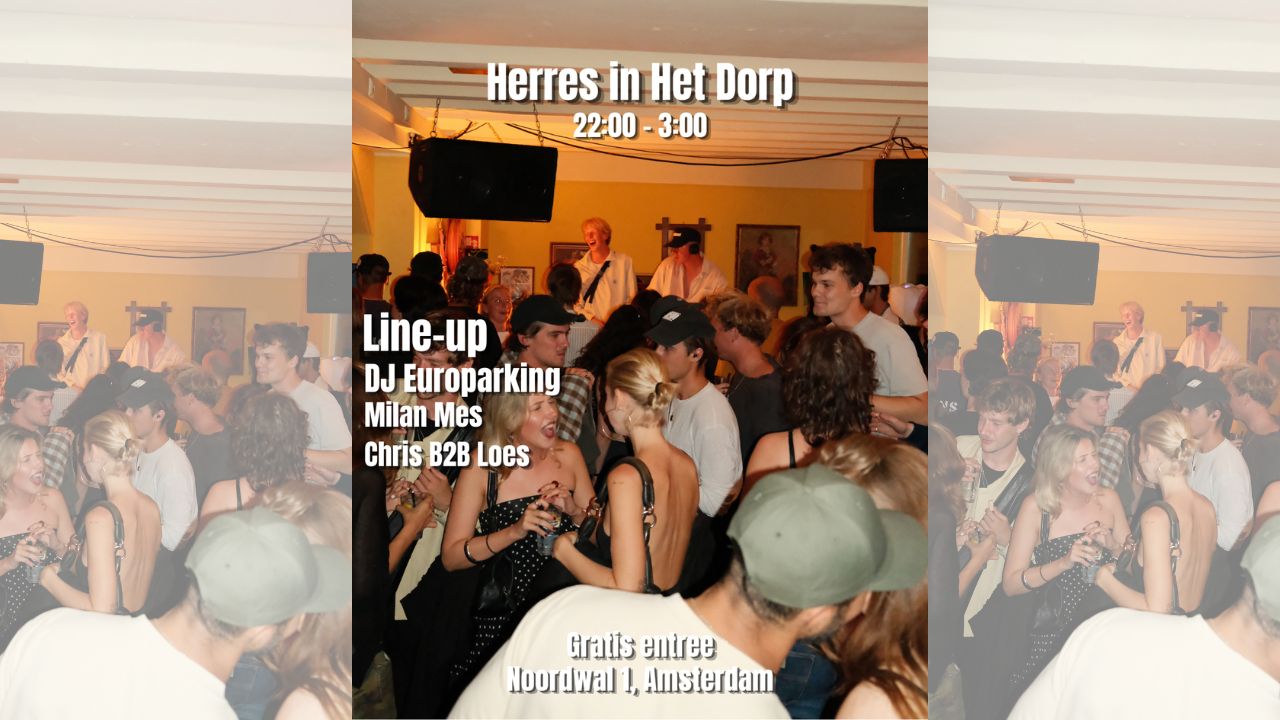 Cover photo for Herres in Het Dorp - FREE ENTRY by HET DORP