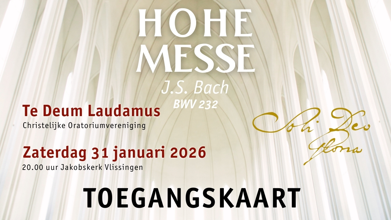 Cover photo for Hohe Messe Vlissingen | Johann Sebastian Bach | Te Deum Laudamus by COV Te Deum Laudamus