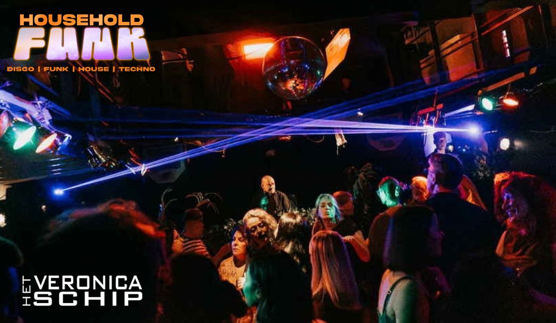 Cover photo for Household Funk - editie 8 @ Veronica schip - 6 februari 2027 by Mixed Grooves