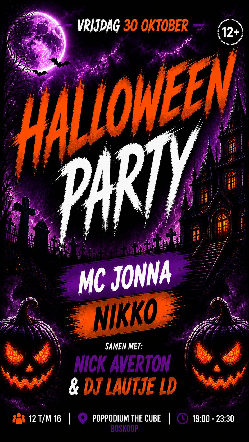 Cover photo for Hype Teenageparty - Halloween by Poppodium The Cube