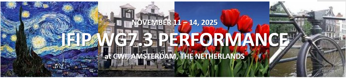 Cover photo for IFIP PERFORMANCE 2025 Conference - Early bird registration by CWI