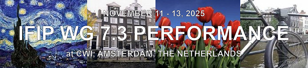 Cover photo for IFIP PERFORMANCE 2025 Conference - Early bird registration by CWI
