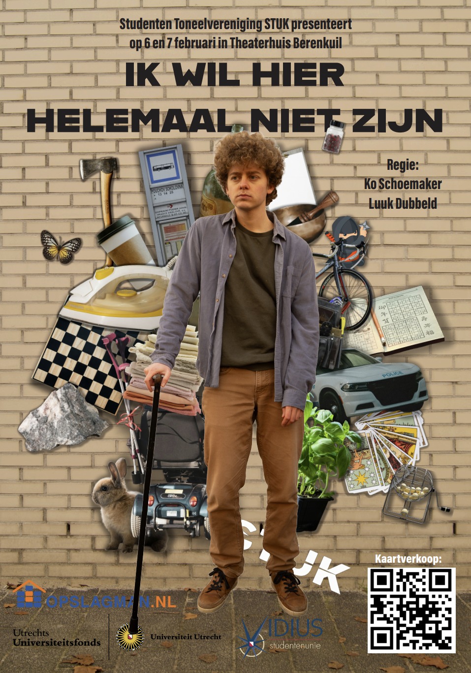 Cover photo for Ik wil hier helemaal niet zijn - 7 februari 2026 om 15u00 - UITVERKOCHT by STV STUK