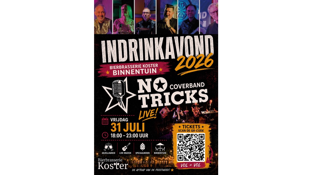Cover photo for Indrinken26 by Bierbrasserie koster