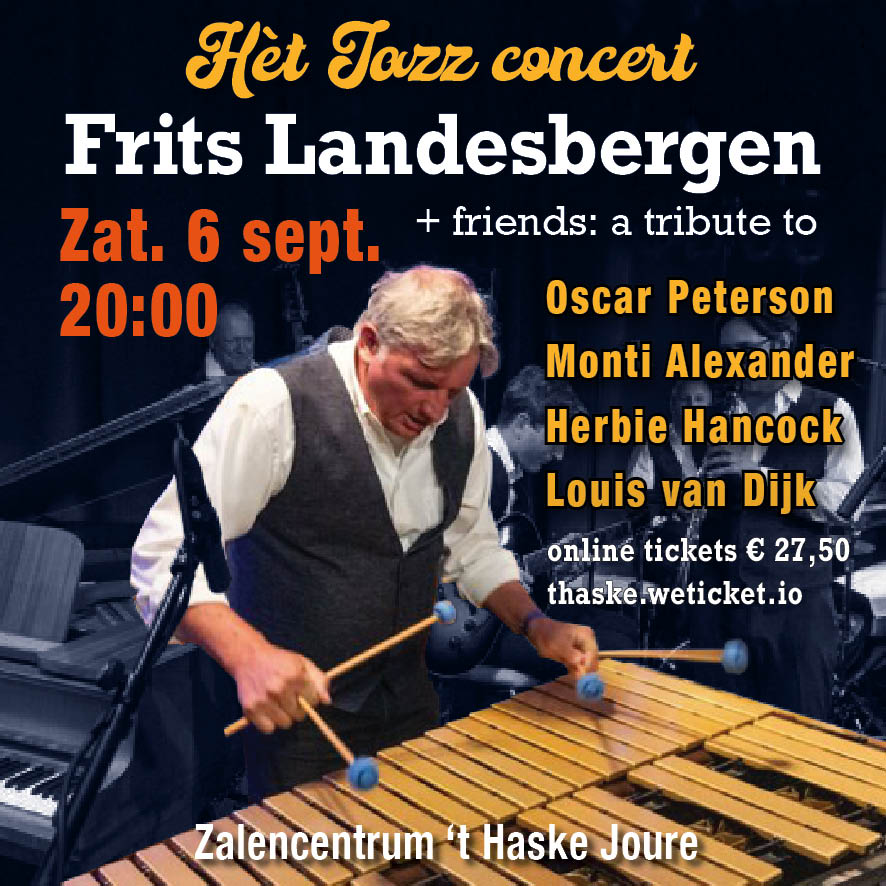 Cover photo for Jazz concert met Frits Landesbergen & friends by Zalen & entertainment