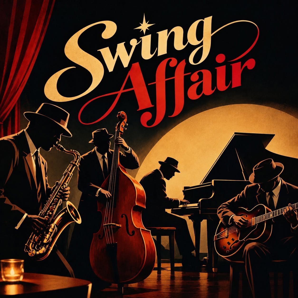 Cover photo for Jazz op zondag: Swing Affair by Theater Villa Ockenburgh
