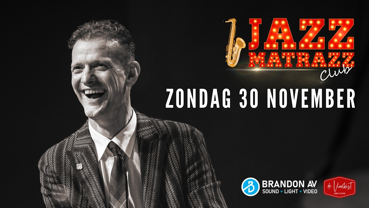 Cover photo for JAZZMATRAZZ - 30 november 2025 by Studio & Theater De Vioolkist