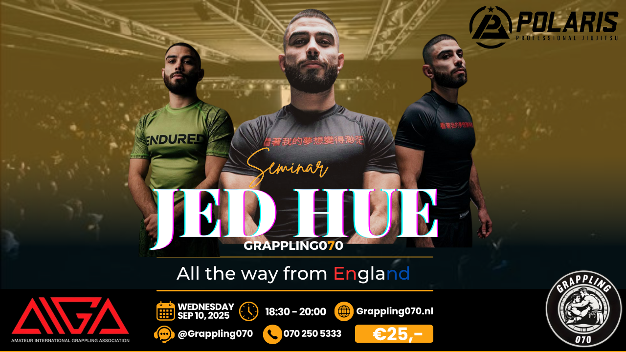 Cover photo for Jed Hue Seminar by Grappling070