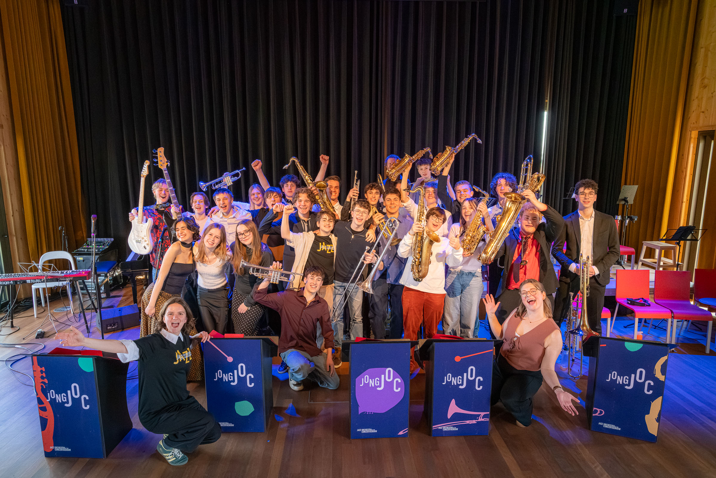 Cover photo for Jong JOC Live! • Jong Jazz orchestra of the Concertgebouw • 5-Jarig Jubileum by ZOJazz Stage