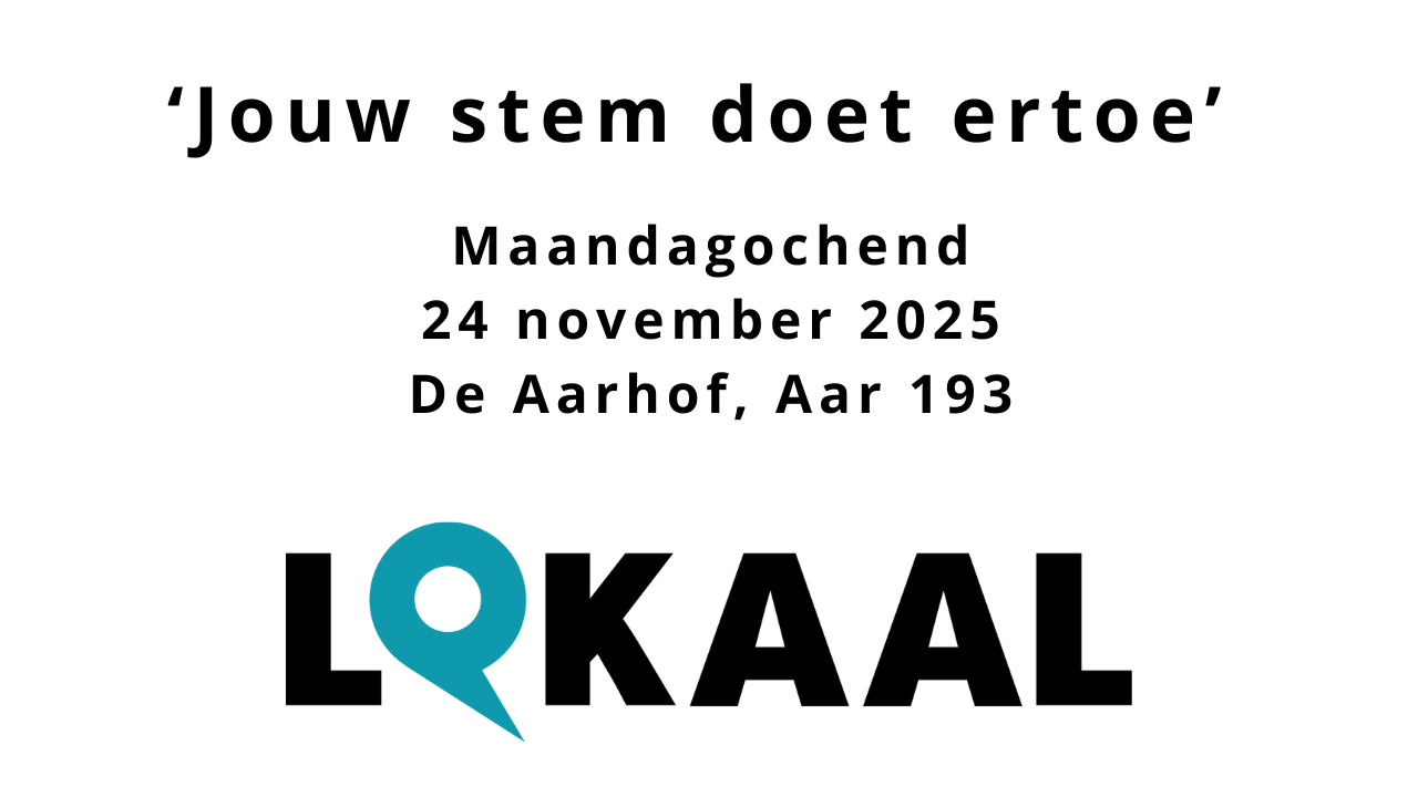 Doet Jouw stem doet ertoe 24 november 2025 - LokaalRotterdam