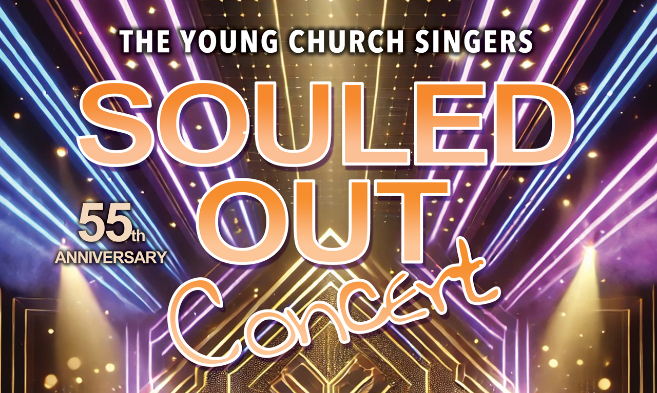 Cover photo for Souled Out Concert - 22 november 2025 by Vereniging The Young Church Singers