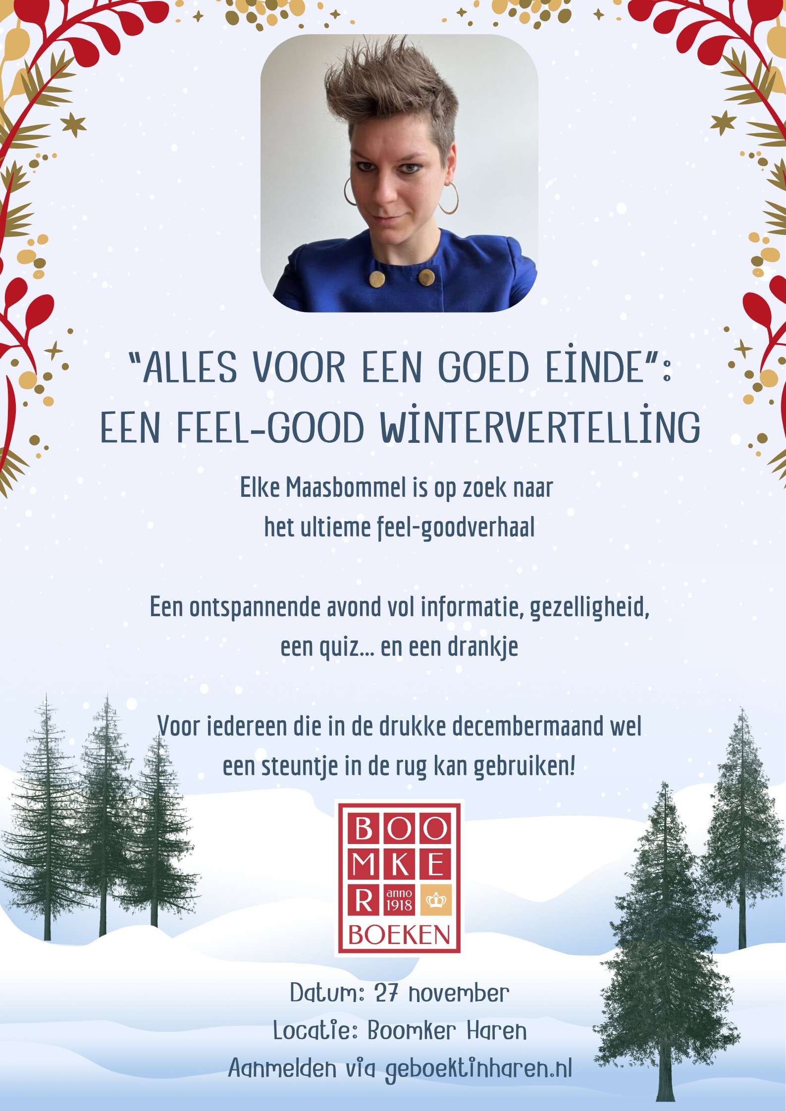 Cover photo for Alles voor een goed einde; een feel-goed wintervertelling by geboektinharen