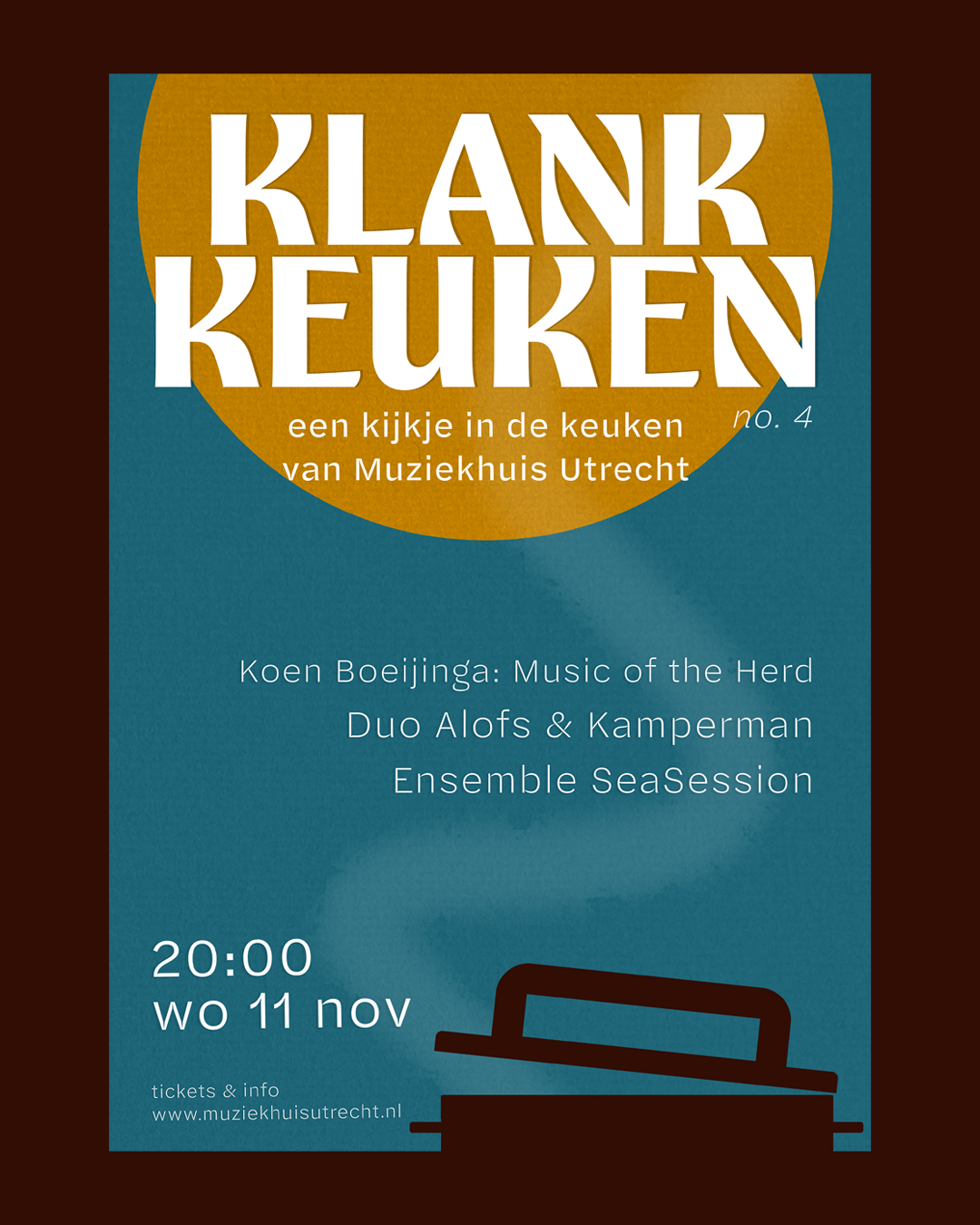 Cover photo for Klankkeuken #4 by Les Maitres Musicaux